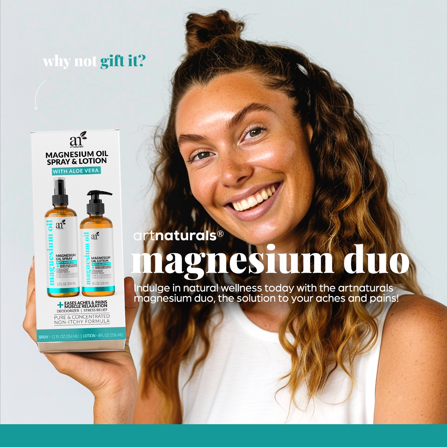 Magnesium Oil and Spray with Aloe Vera