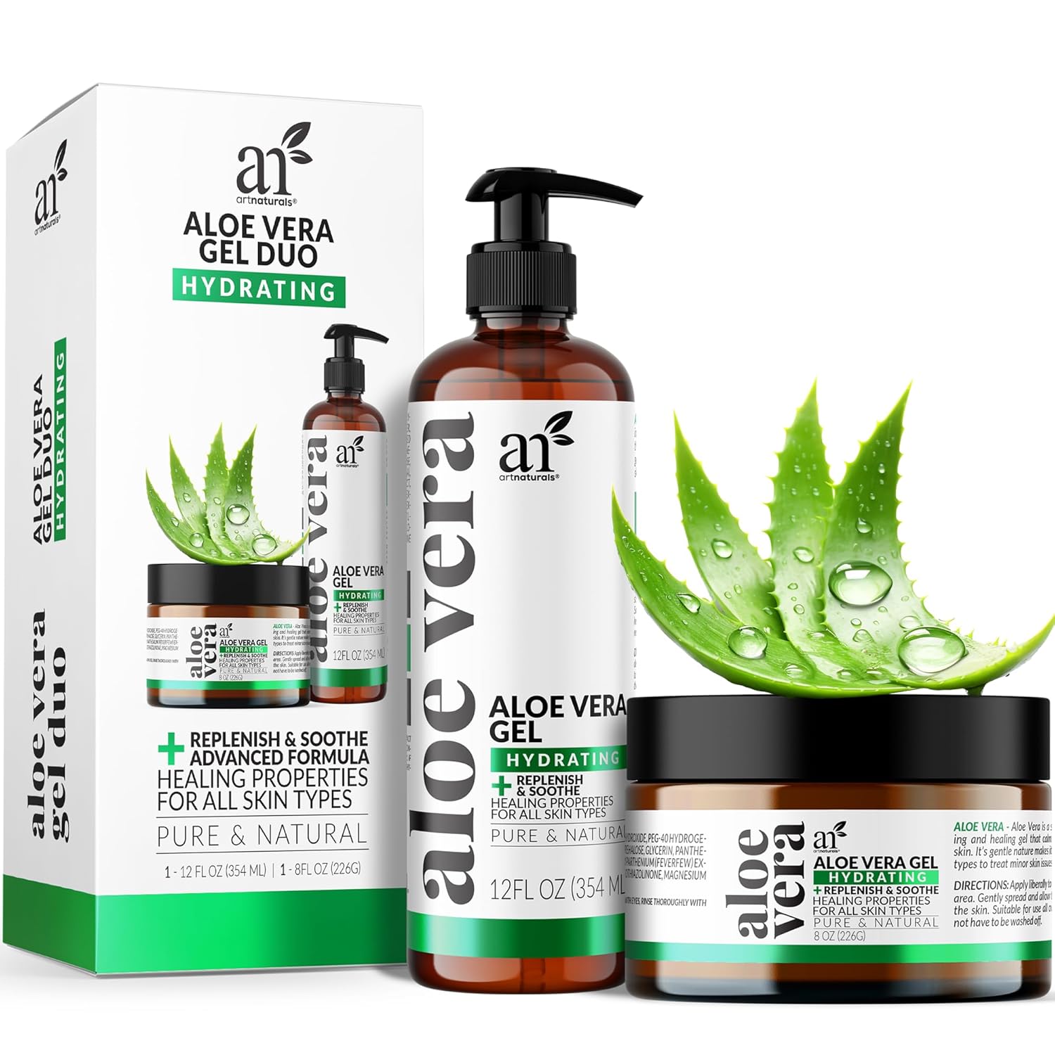 Aloe Vera Gel Set – Artnaturals-store