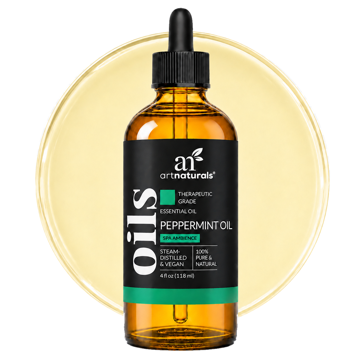Peppermint Essential Oil, 4 oz – Artnaturals-store