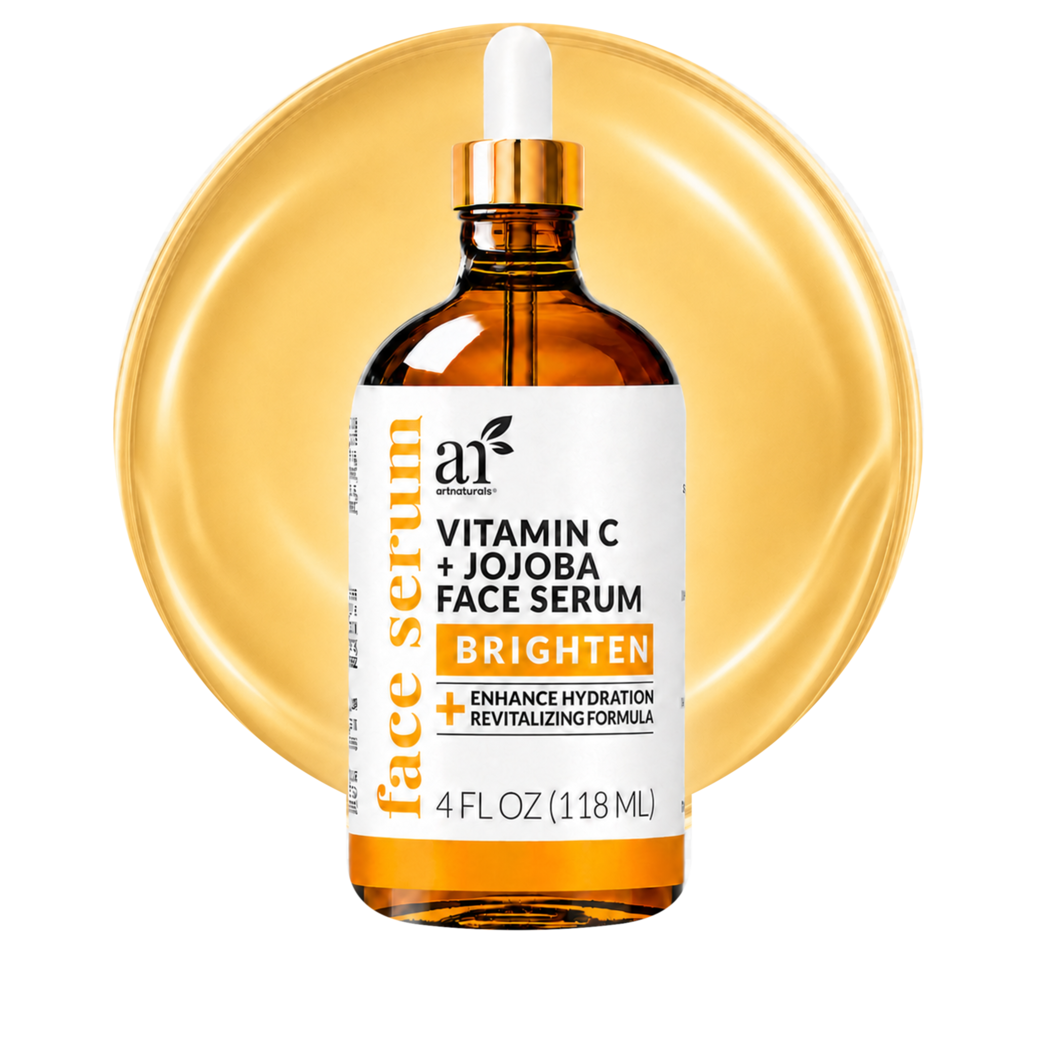 Anti-Aging Vitamin C + Jojoba Face Serum, 4oz – Artnaturals-store