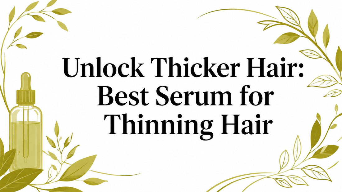 Unlock Thicker Hair: Best Serum for Thinning Hair