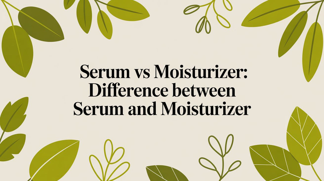 Serum vs Moisturizer: The Difference Between Serum and Moisturizer