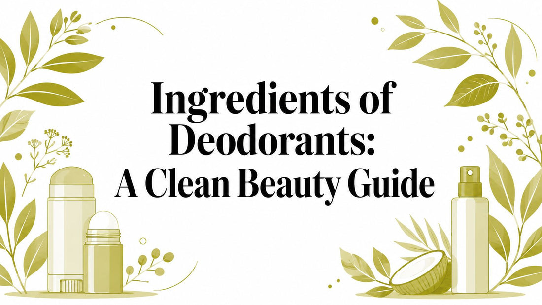 Ingredients of Deodorants: A Clean Beauty Guide