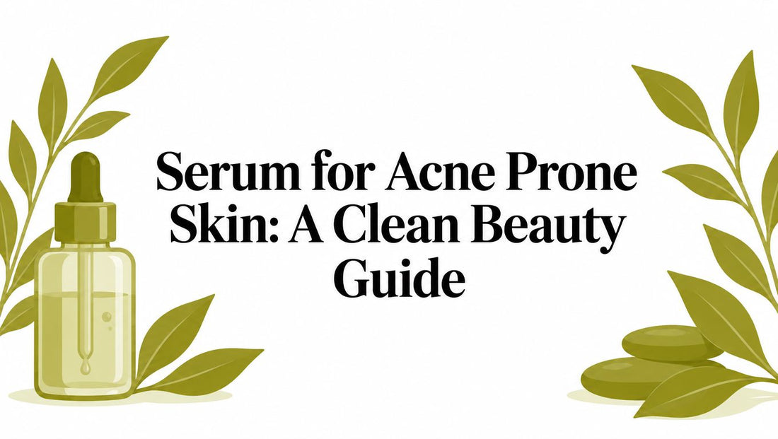 Serum for Acne Prone Skin: A Clean Beauty Guide