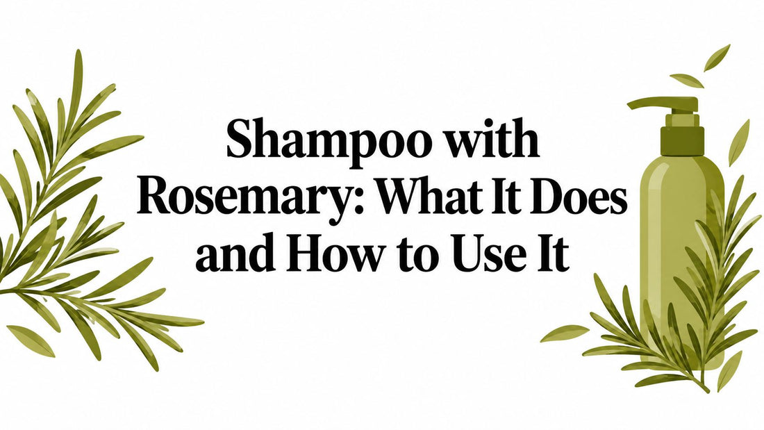 Shampoo with Rosemary: What It Does and How to Use It