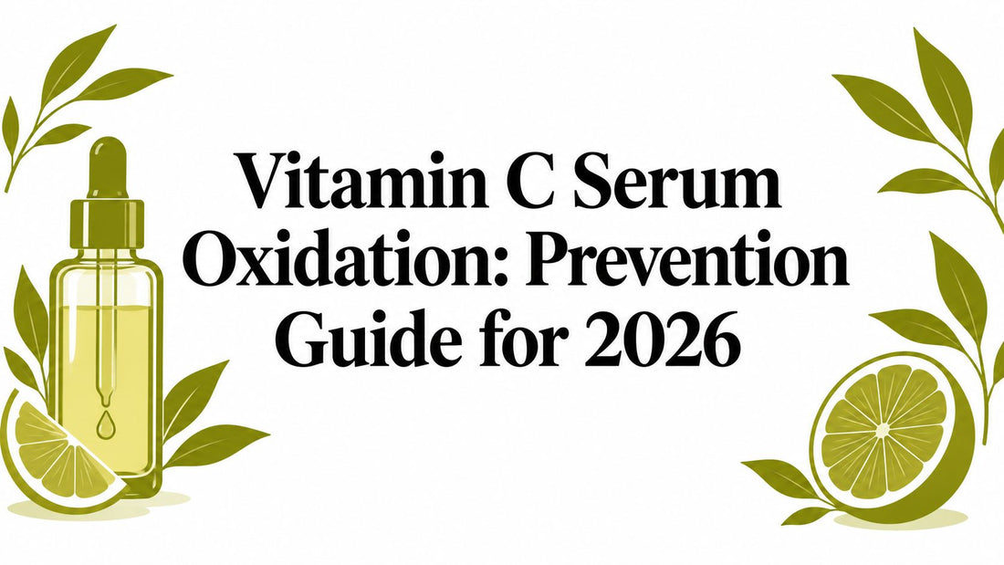 Vitamin C Serum Oxidation: Prevention Guide for 2026
