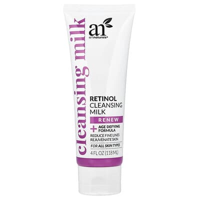 Retinol Renew Cleansing Milk Face Wash, 4 oz