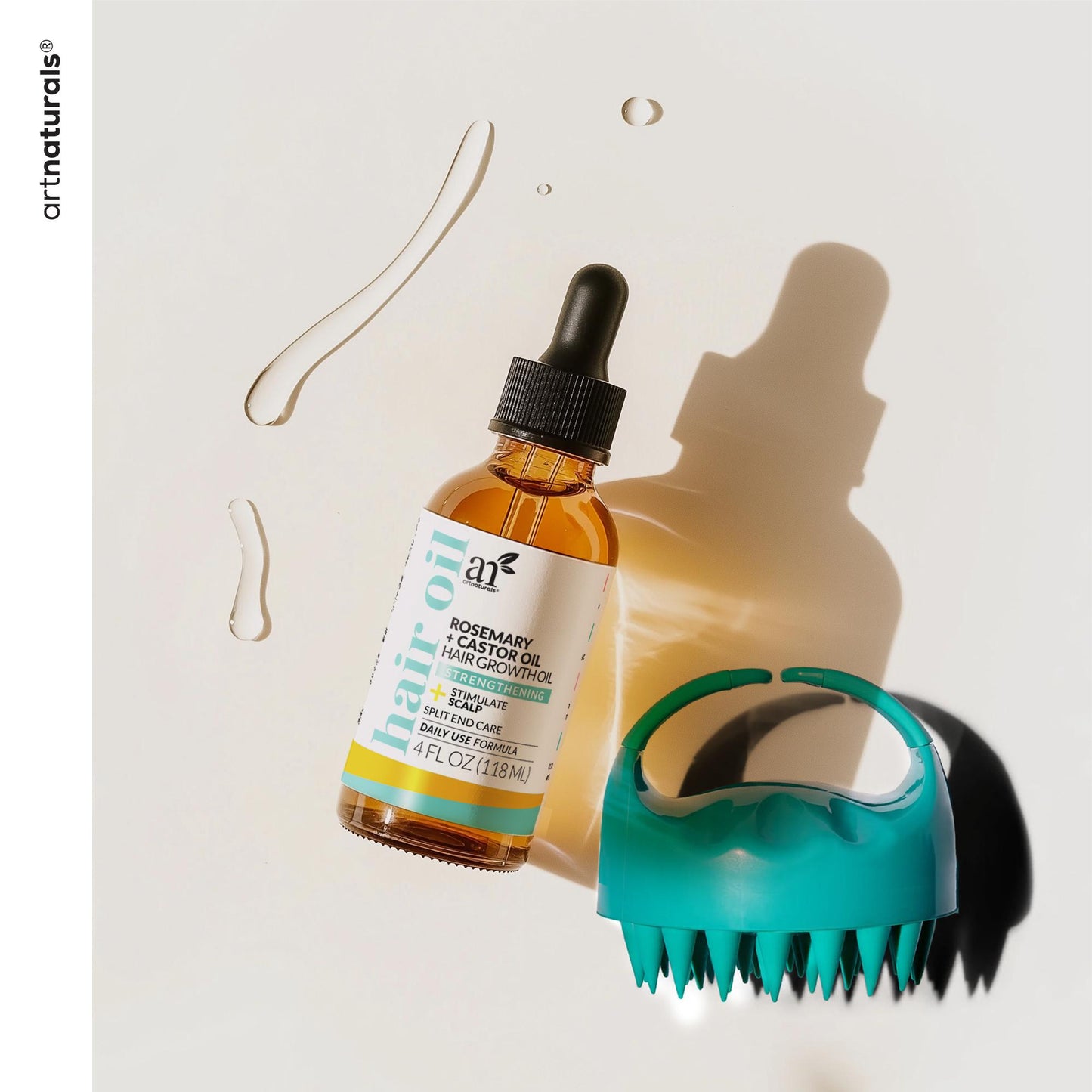 Rosemary & Castor Hair Growth Oil Kit