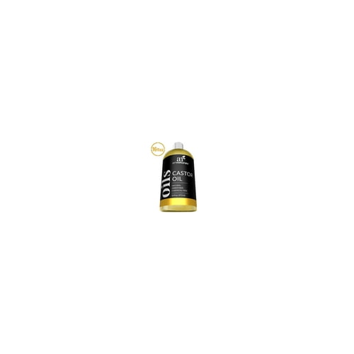 Organic Castor Oil  100% Pure Unrefined Oil, 16oz