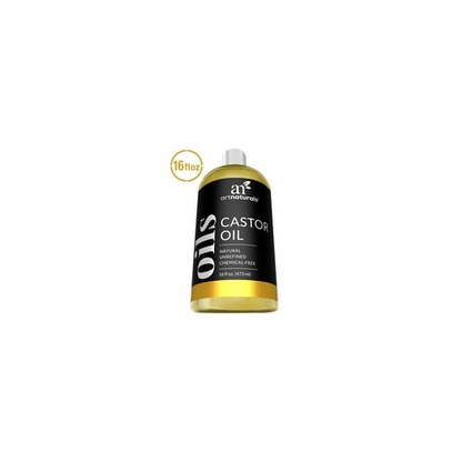 Organic Castor Oil  100% Pure Unrefined Oil, 16oz