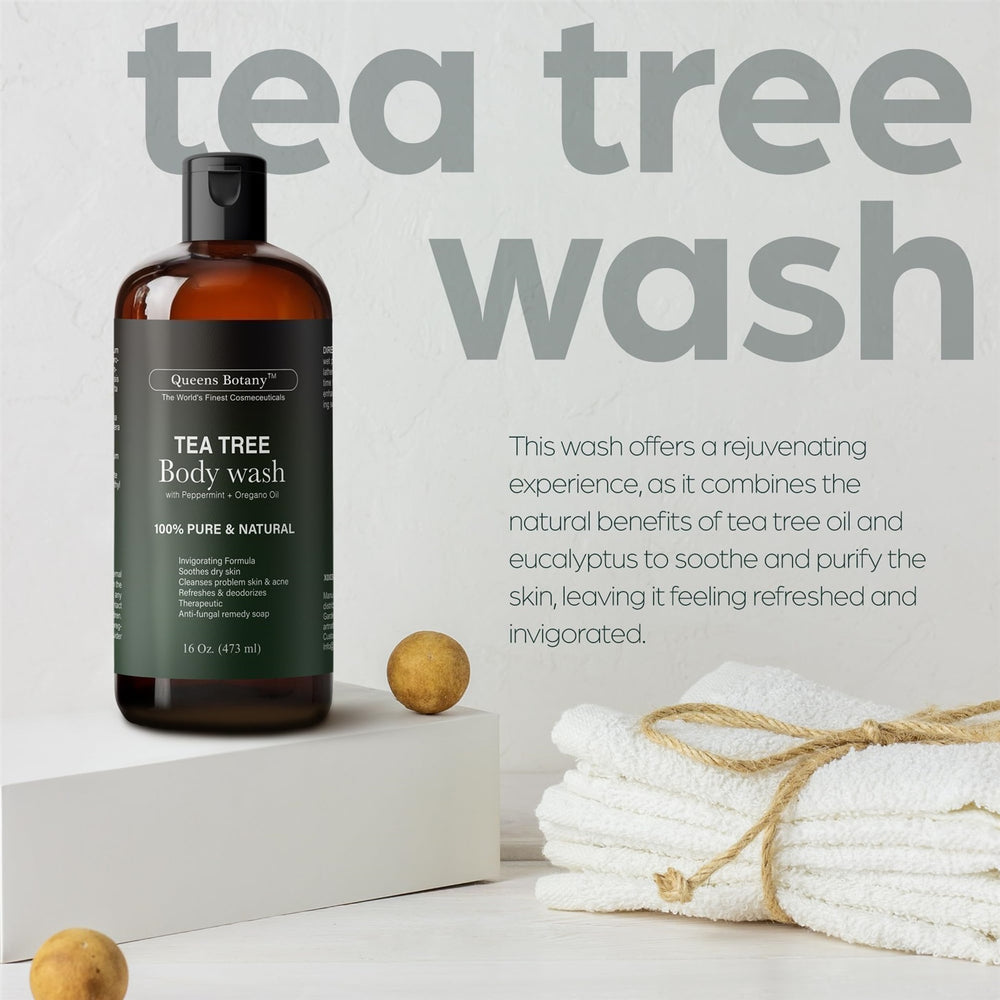 Tea Tree Body Wash Duo, 2x16 oz