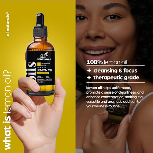 Lemon Essential Oil, 4 oz