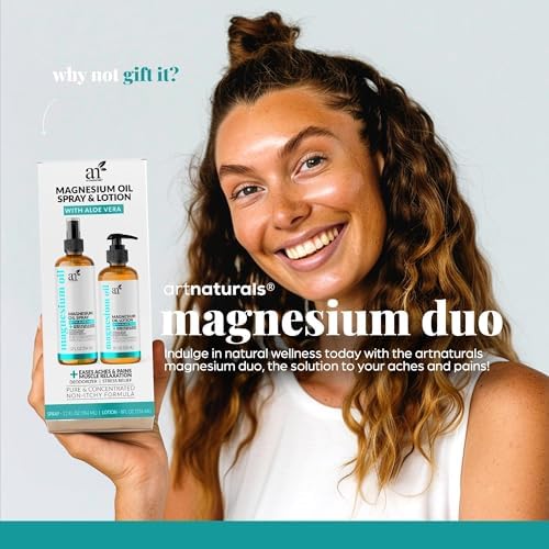 Magnesium Oil and Spray with Aloe Vera Duo Set, additional product detail