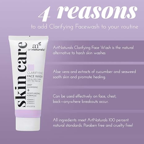 Clarifying Face Wash, 8z