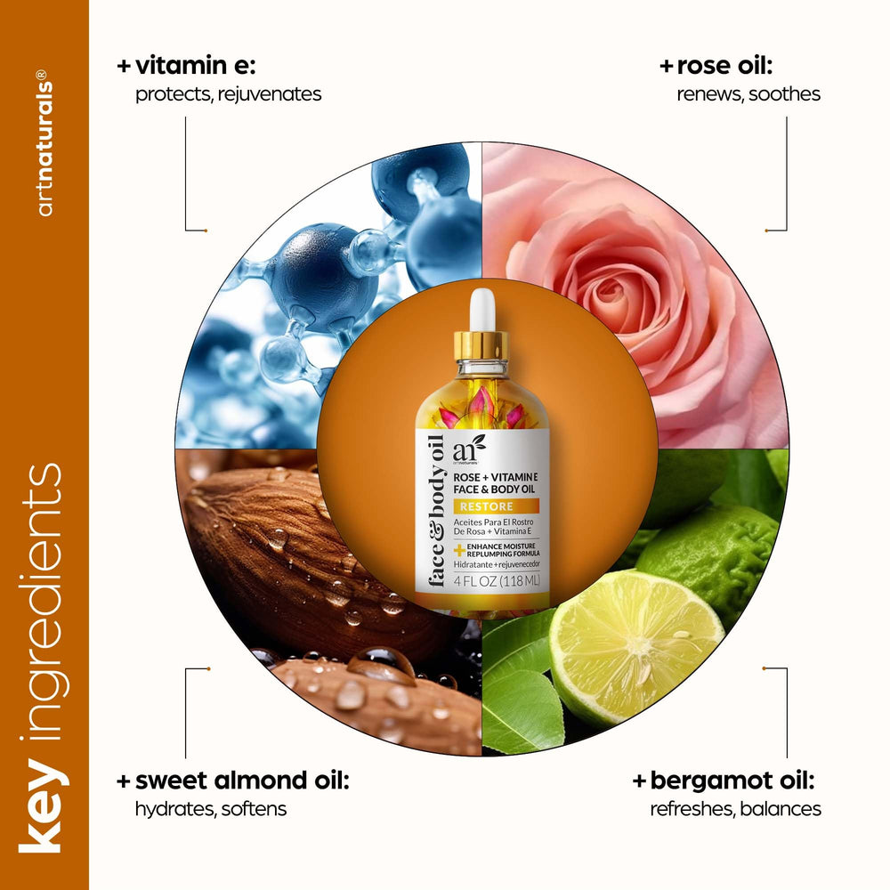 Rose + Vitamin E Face Oil - secondary image 5