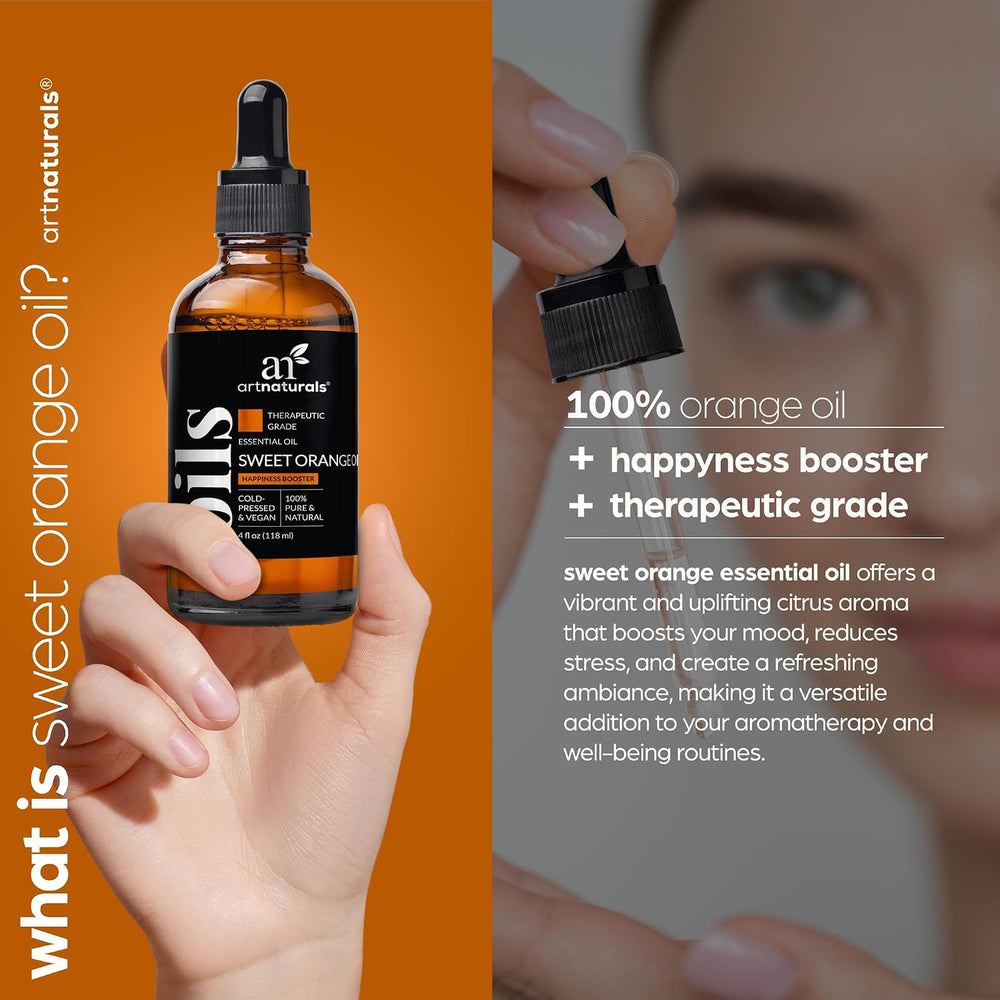 Sweet Orange  Essential Oil 4 oz