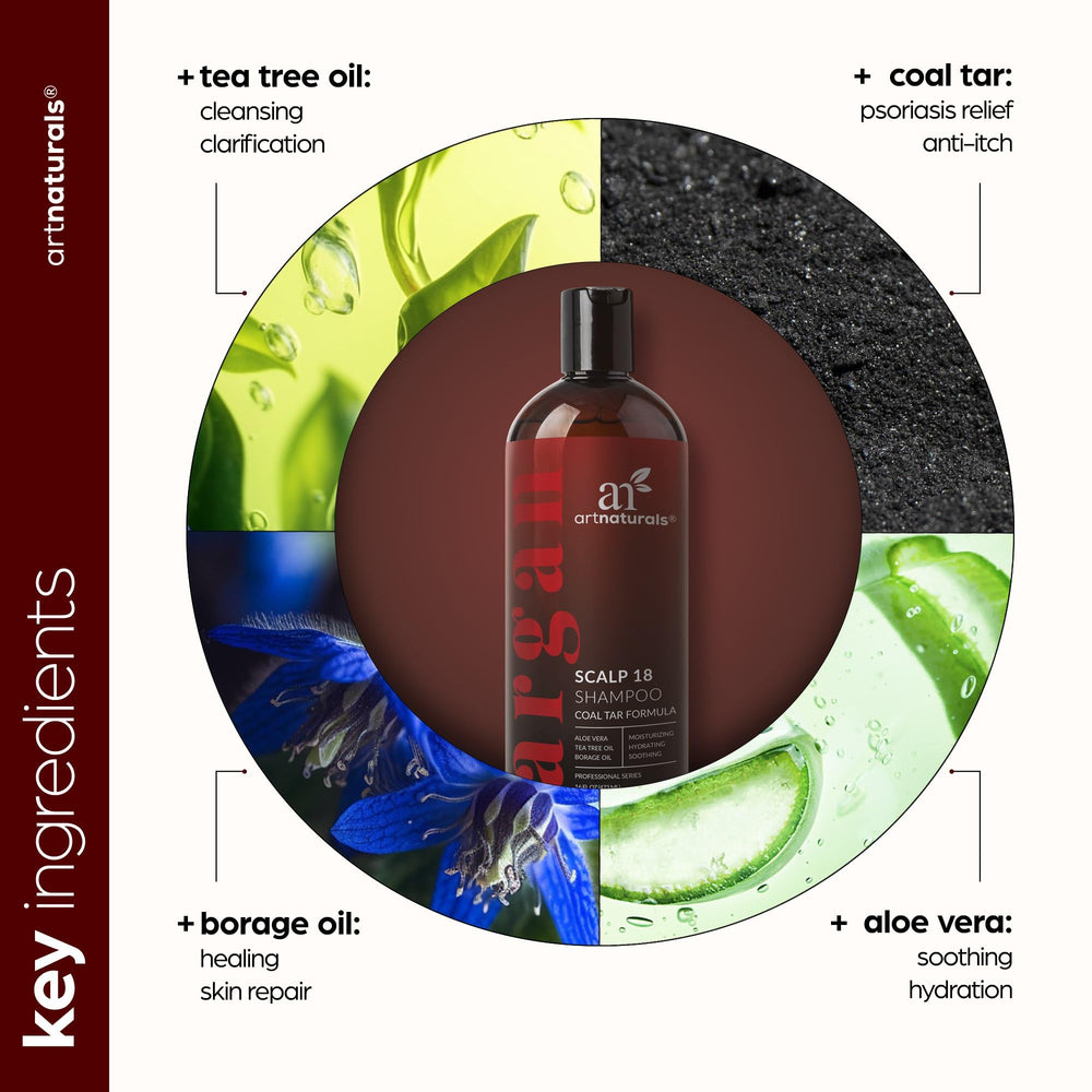 Argan Oil Scalp 18 Coal Tar Shampoo - secondary image 4