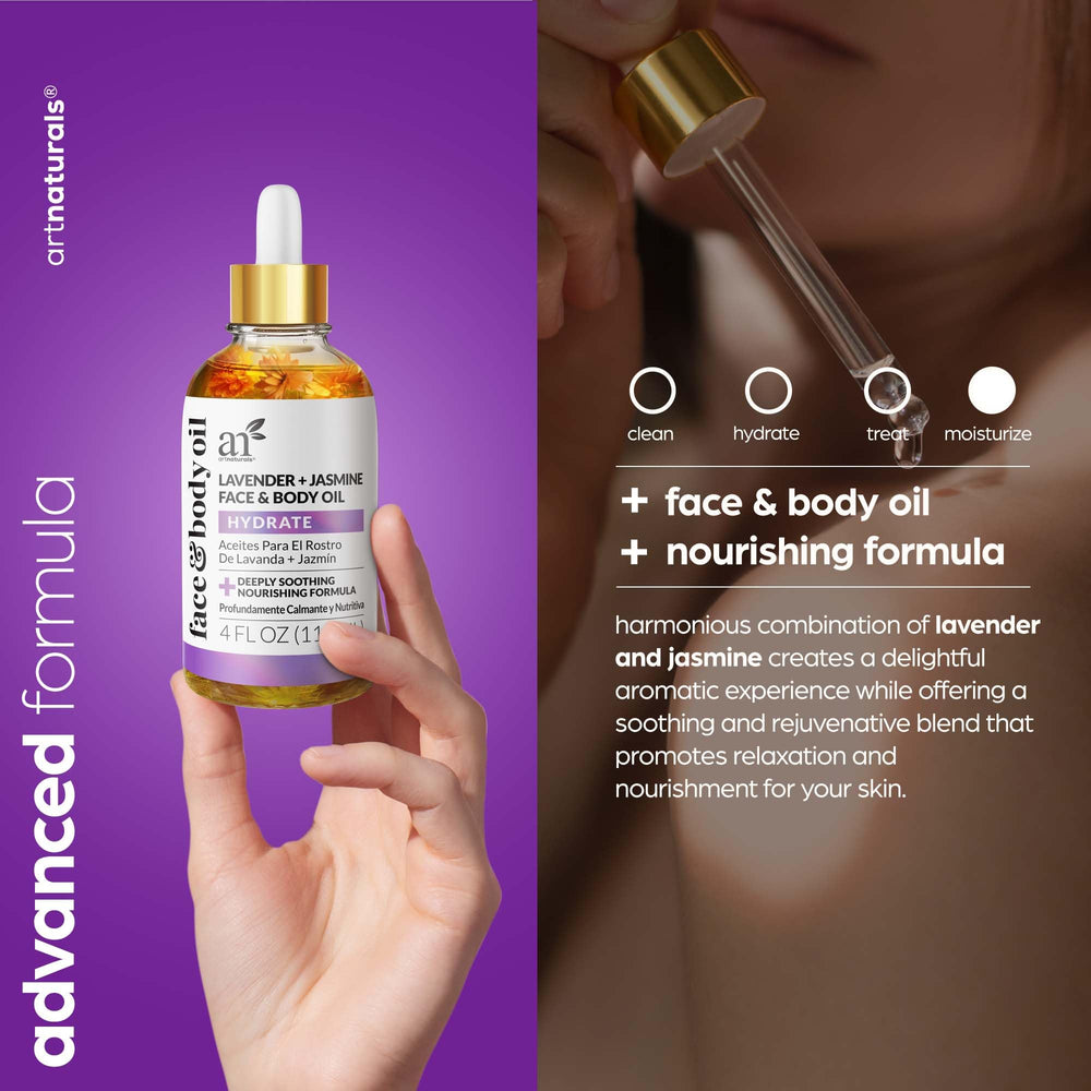 Lavender + Jasmine Face Oil - secondary image 3