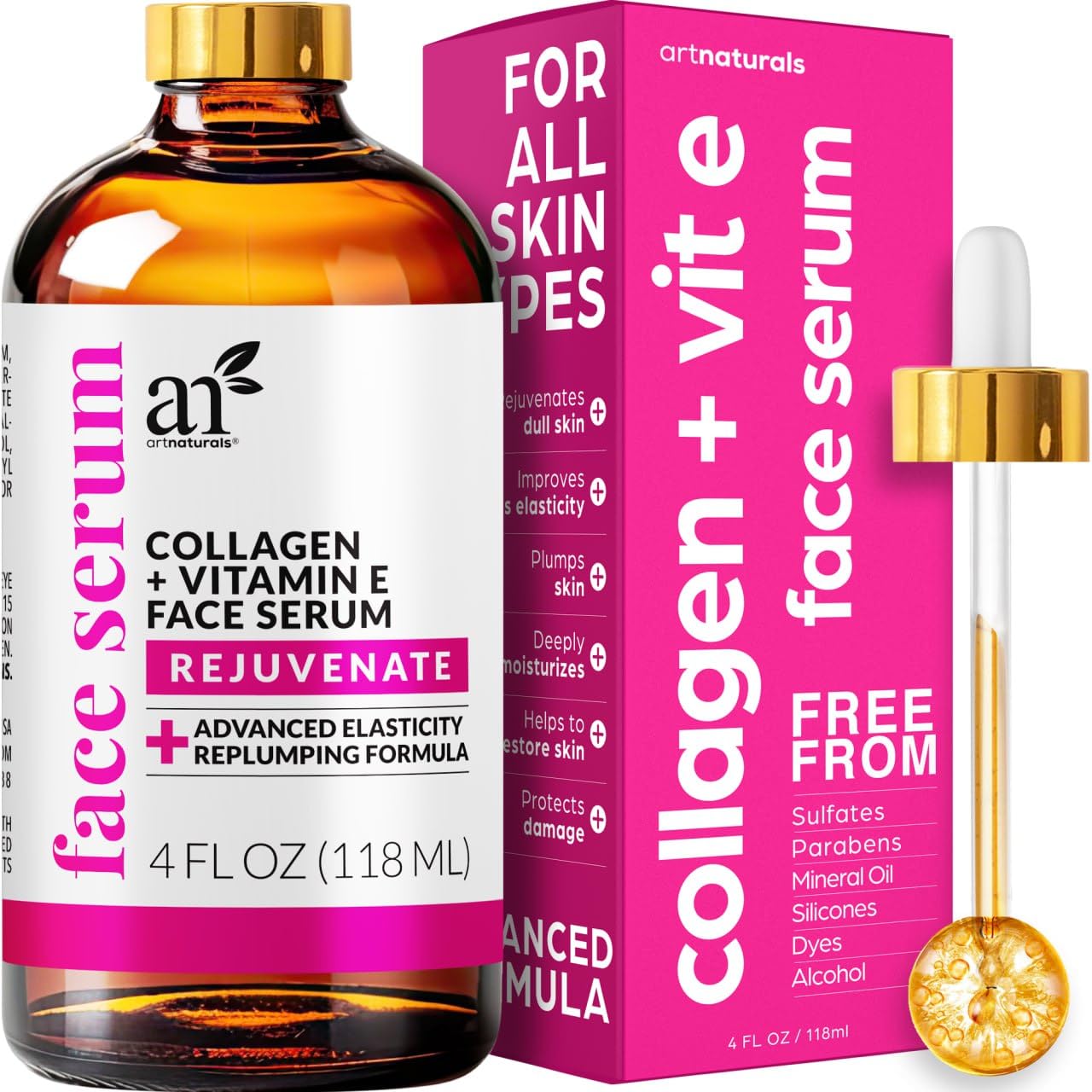 Collagen + Vitamin E Face Serum