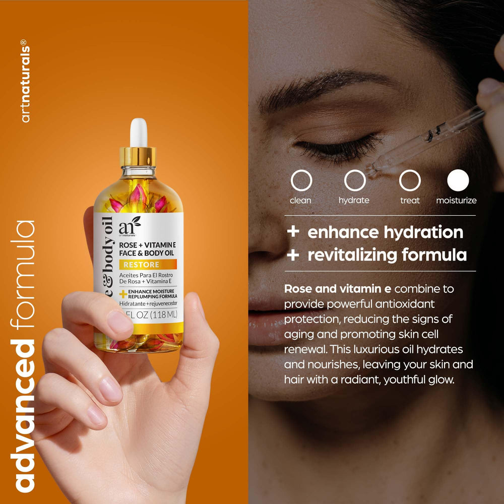Rose + Vitamin E Face Oil - secondary image 3