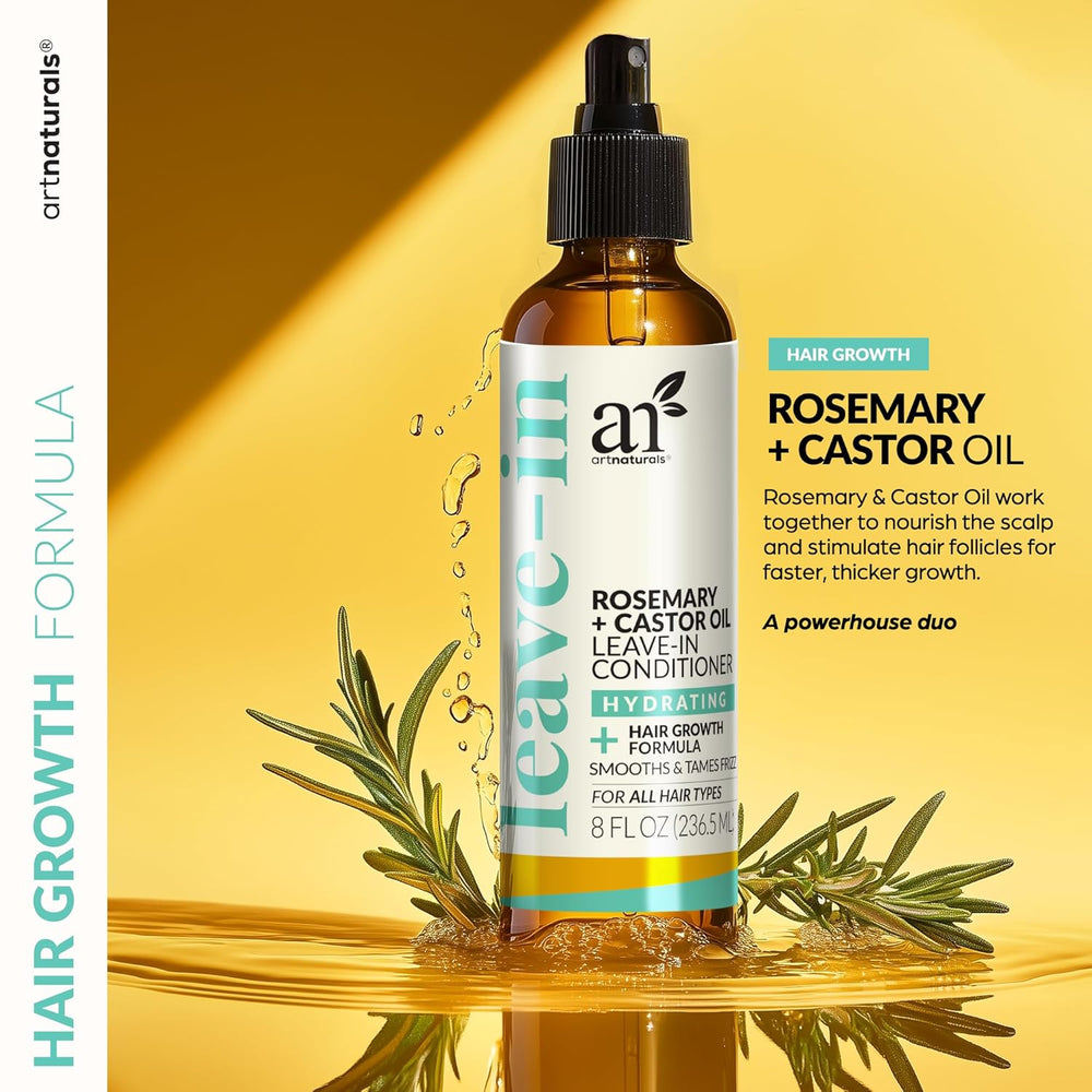 Rosemary and Castor Oil Leave-In Conditioner, product detail