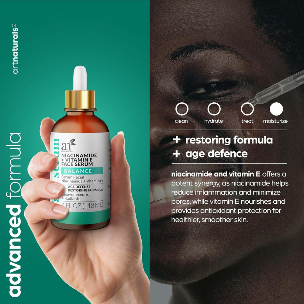 Niacinamide + Vitamin E Face Serum, 4oz