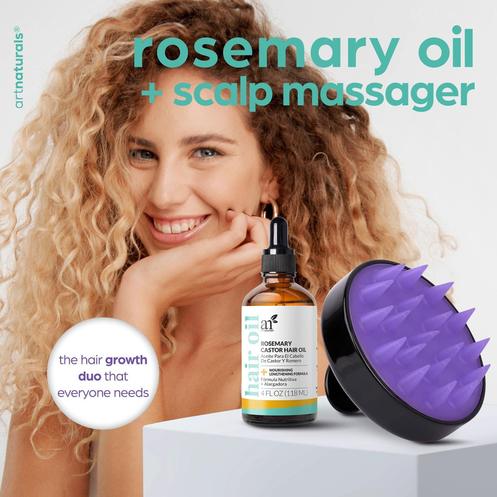 Rosemary & Castor Hair Growth Oil Kit, 4oz - secondary image 7