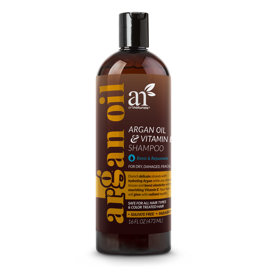 Gold Argan oil & vitamin E hair growth shampoo