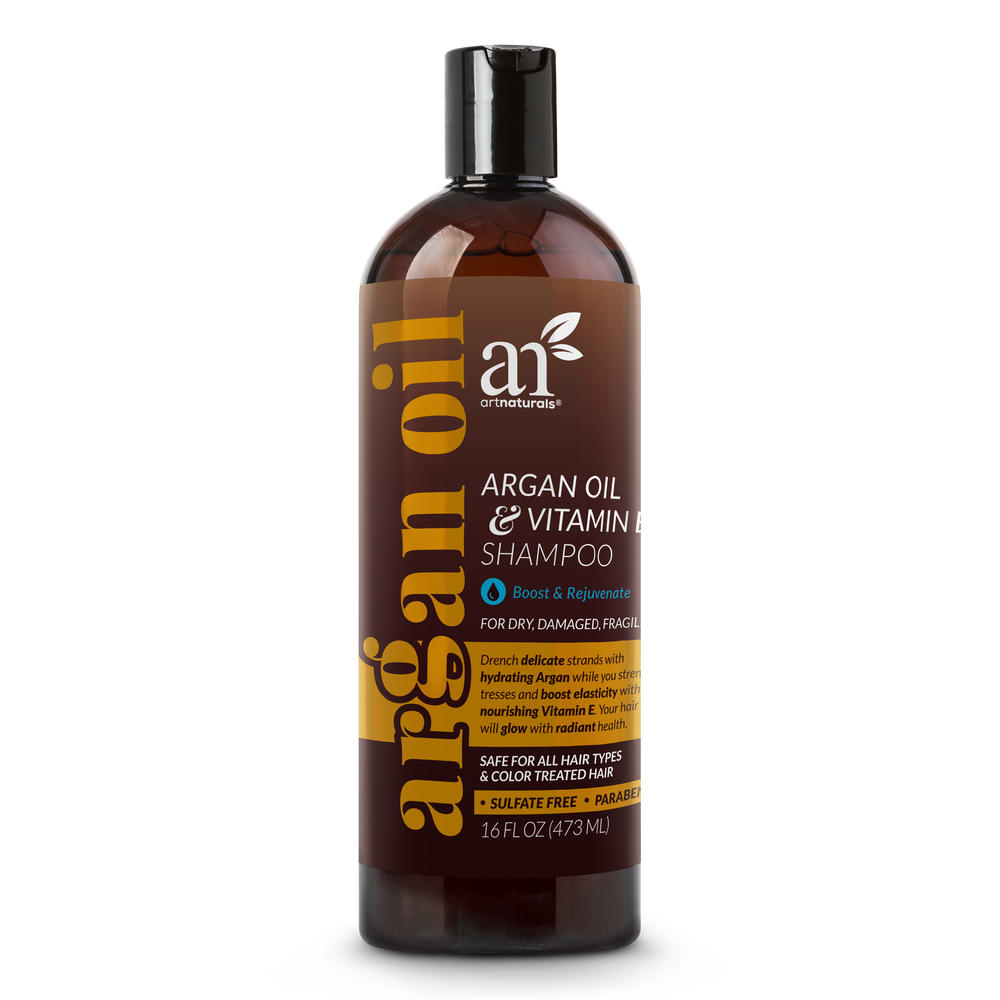 Moroccan Argan Oil and Olive Oil Hair Therapy Shampoo, 16 oz bottle
