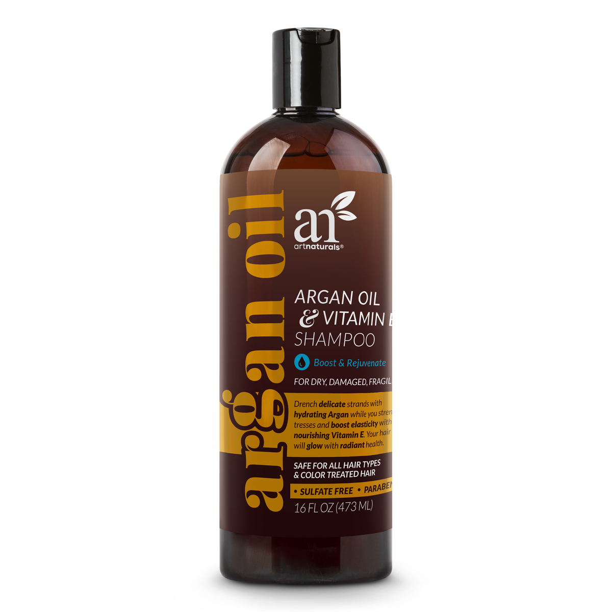Moroccan Argan Oil and Olive Oil Hair Therapy Shampoo, 16 oz bottle