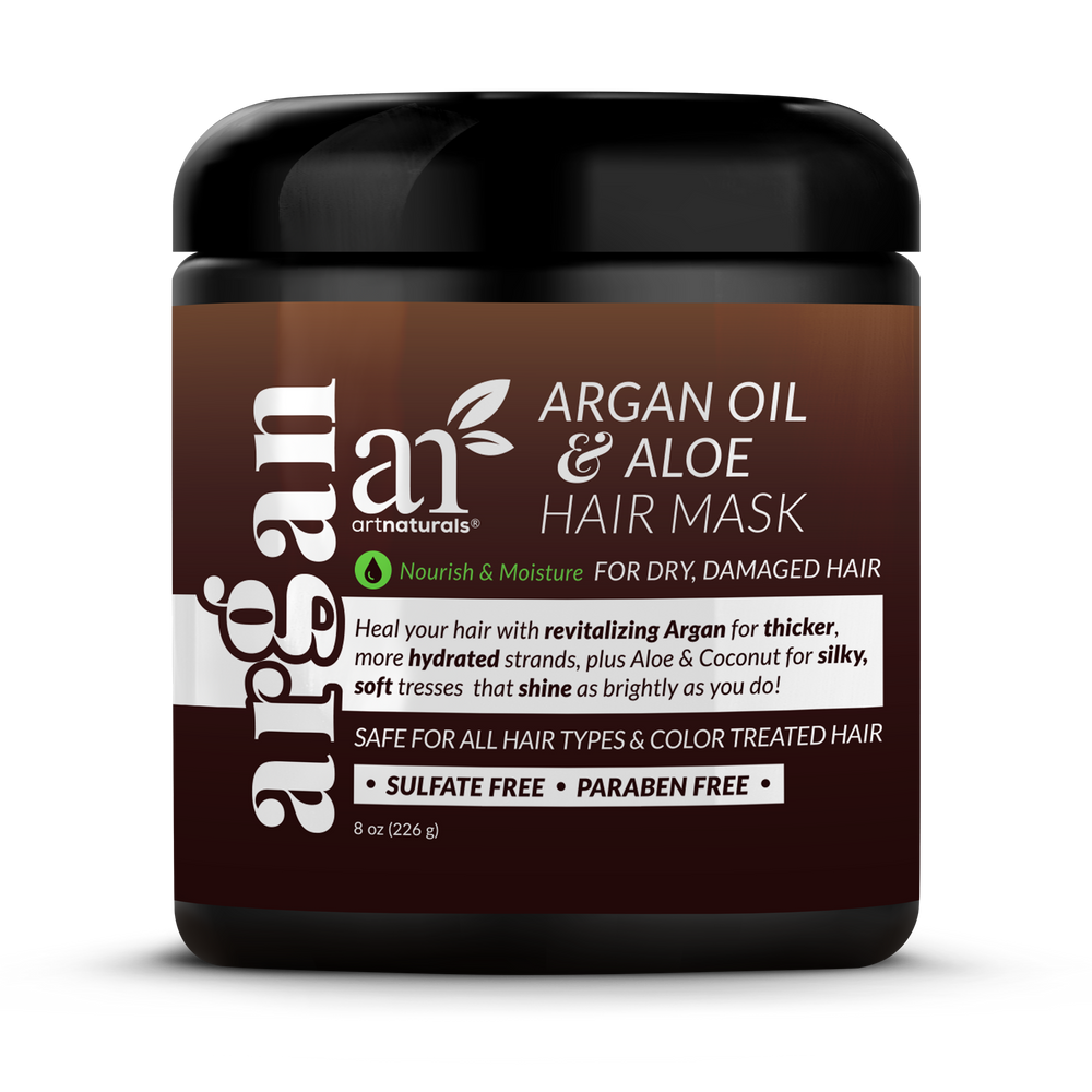 Argan Oil Hair Mask, 8 oz jar