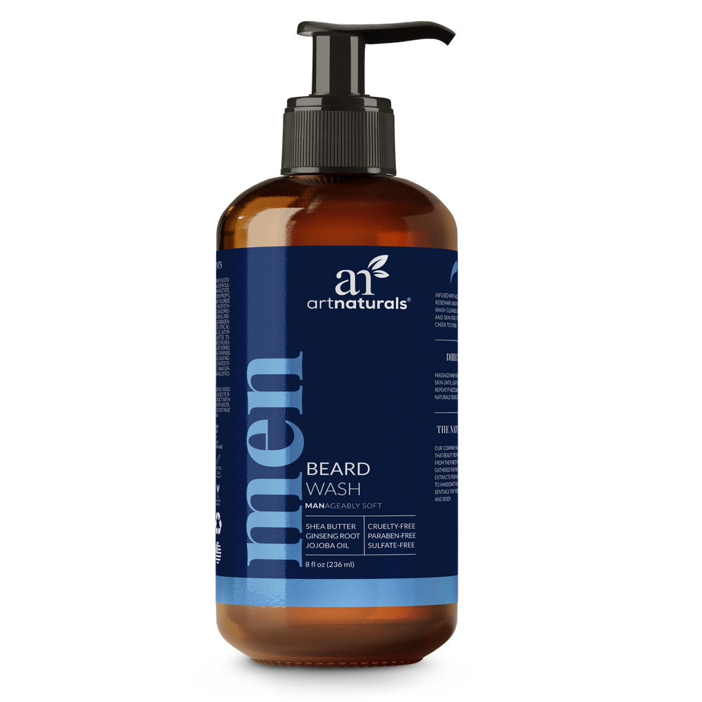 Beard Wash Shampoo, 8 oz bottle