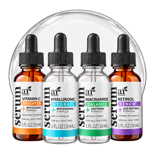Serum Quatro Top 4  Retinol + Hyaluronic + Vitamin C + Niacinamide, 1oz x 4