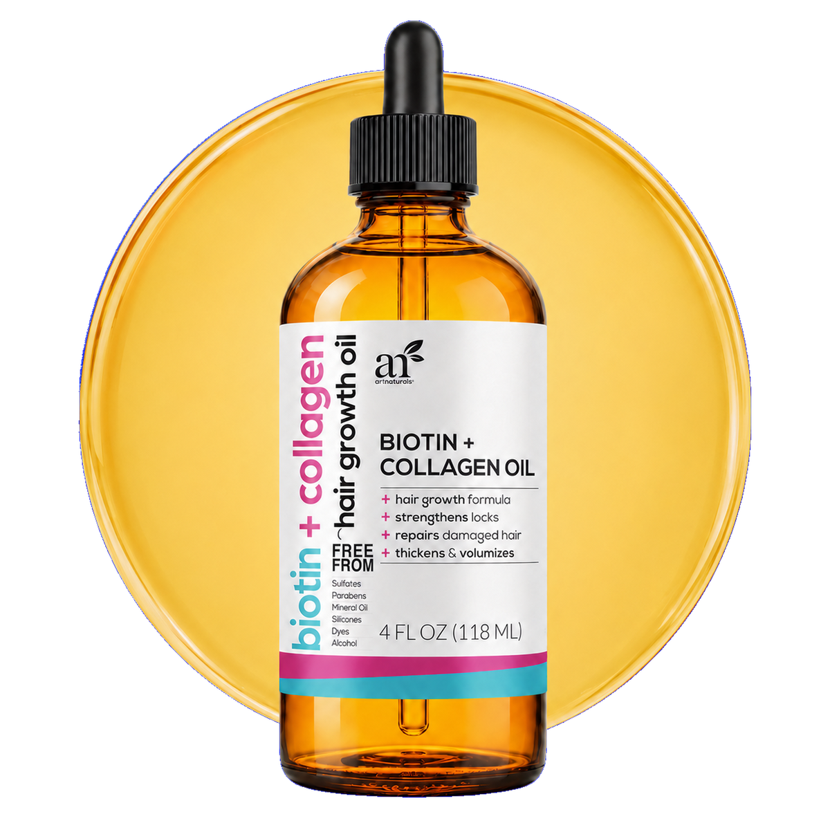 Biotin & Collagen Hair Oil, 4oz