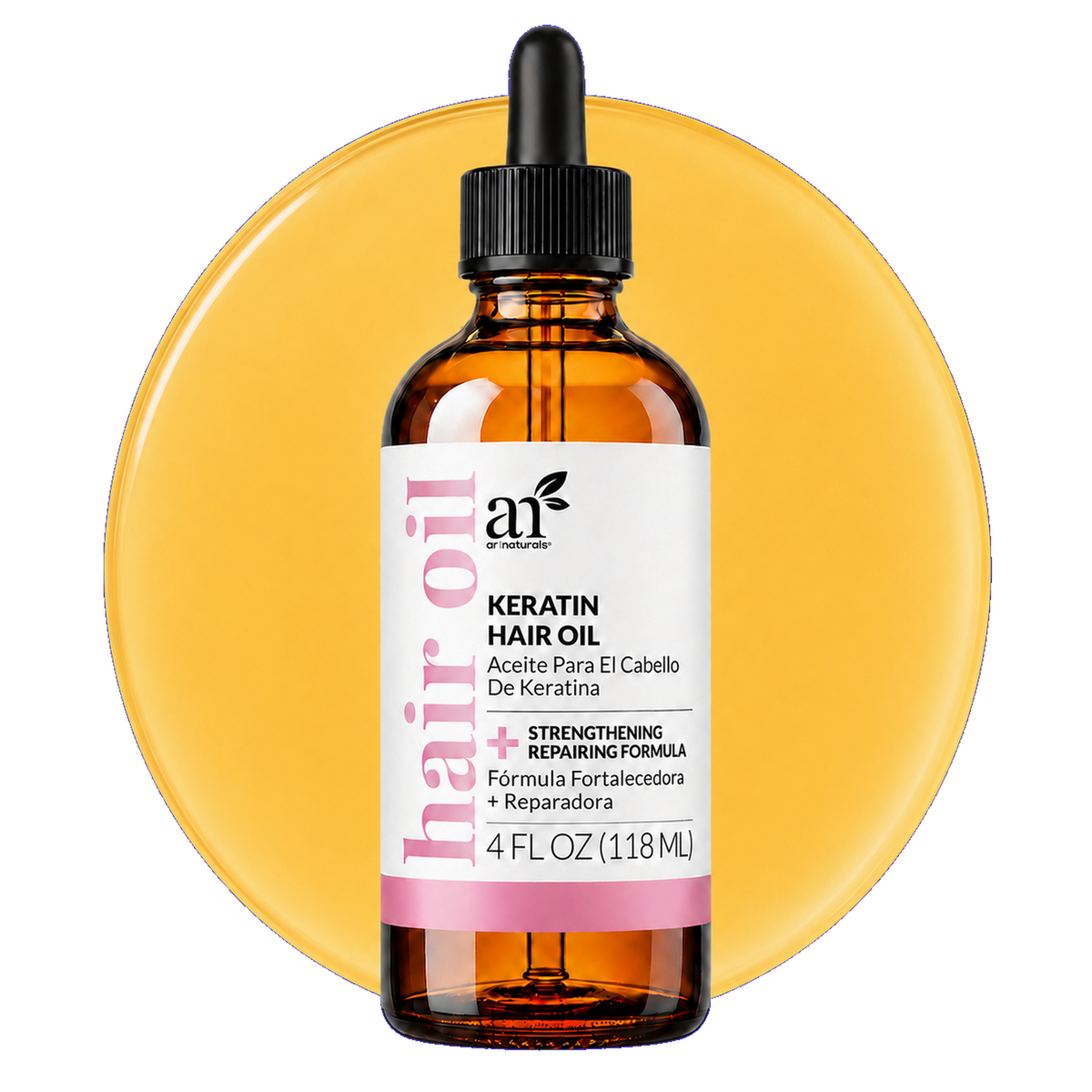 Keratin Strengthening Hair Oil, 4 oz