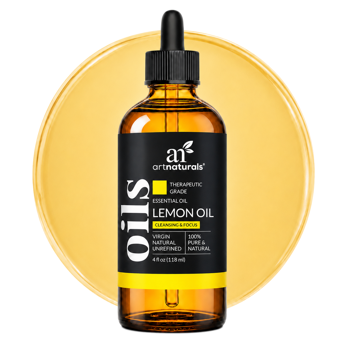 Lemon Essential Oil, 4 oz