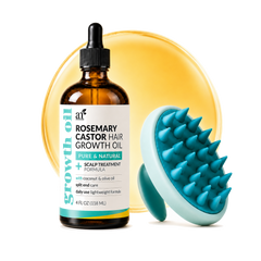 Rosemary & Castor Hair Growth Oil Kit, 4oz