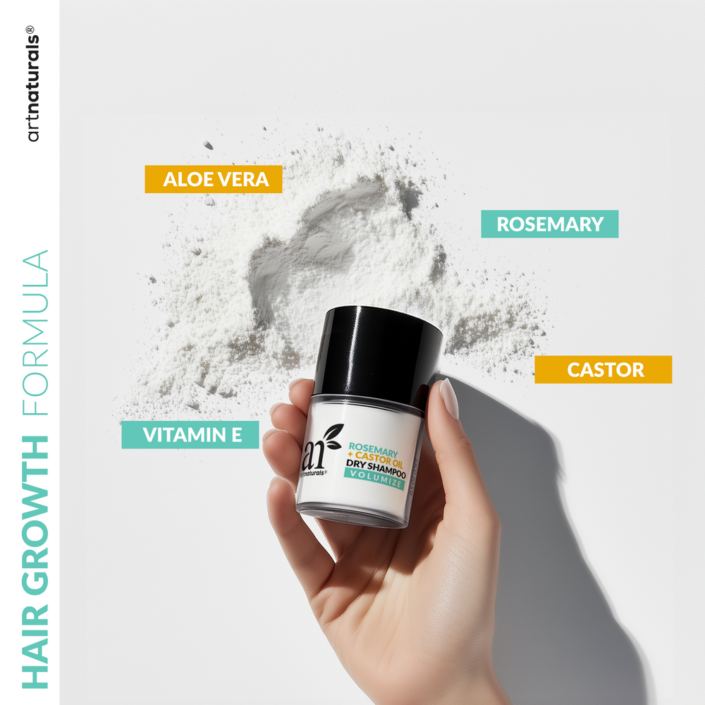 Rosemary and Castor Oil Dry Shampoo, product detail